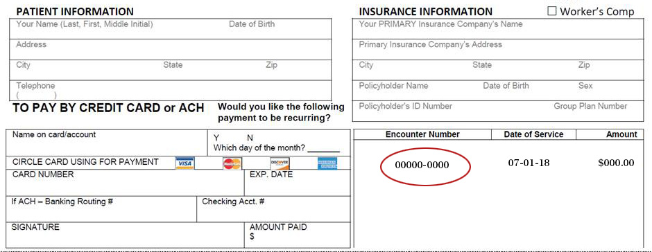 Medical bills payment plan